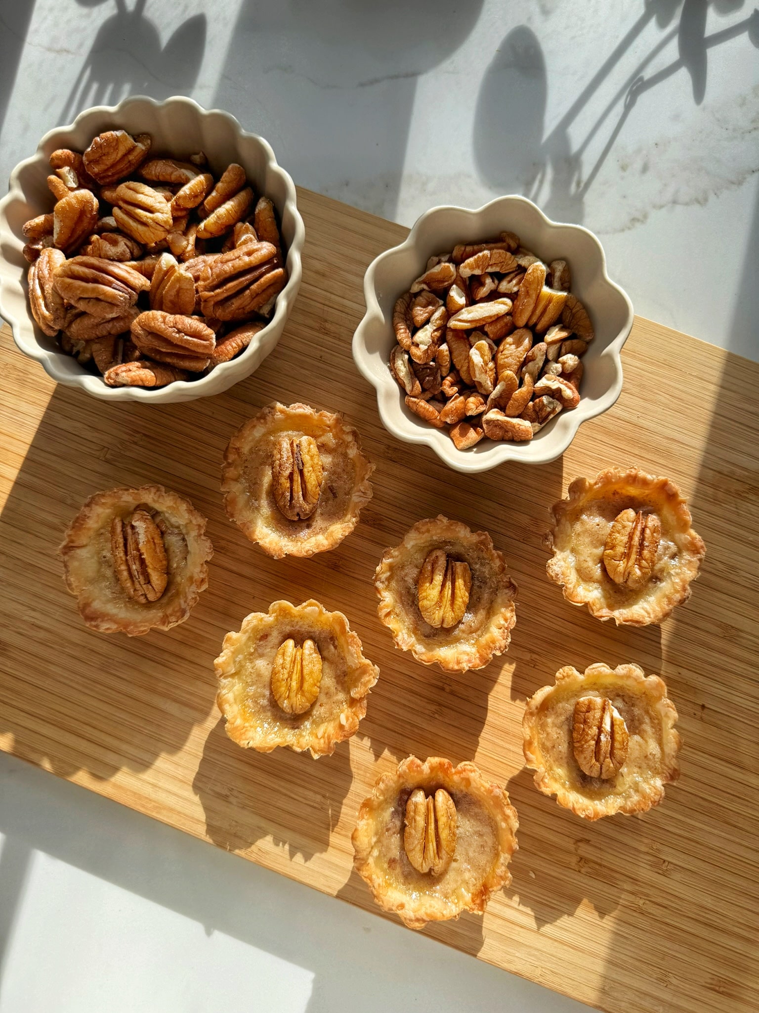 Pecan Egg Tarts​