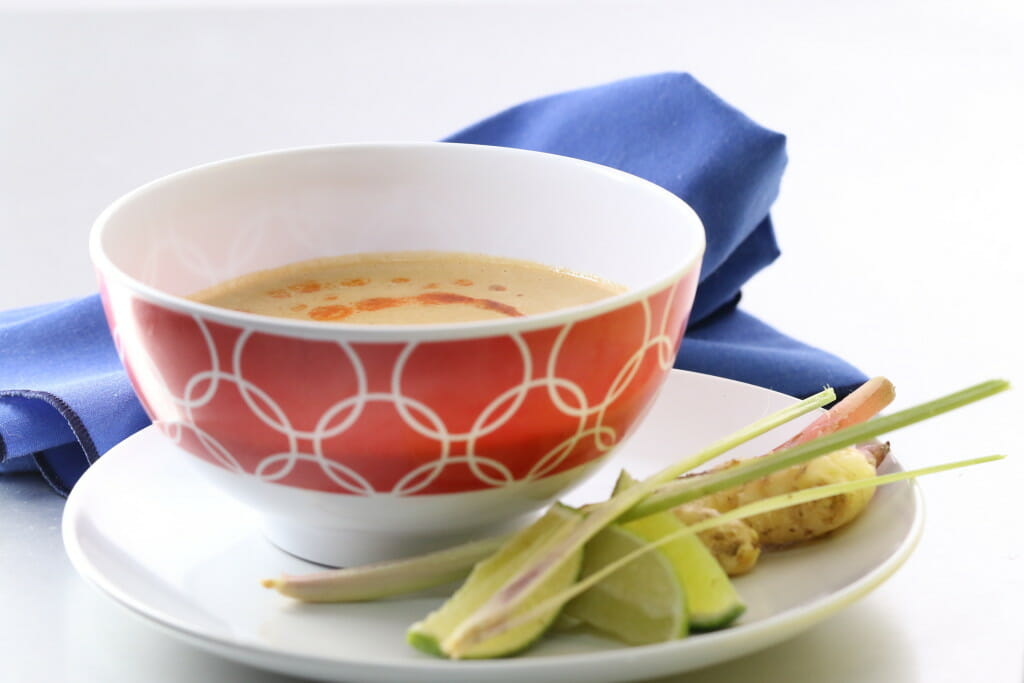 Thai Red Curry Pecan Soup