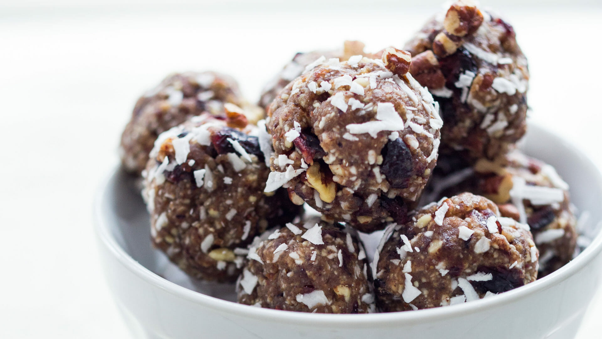Coconut Pecan Energy Balls