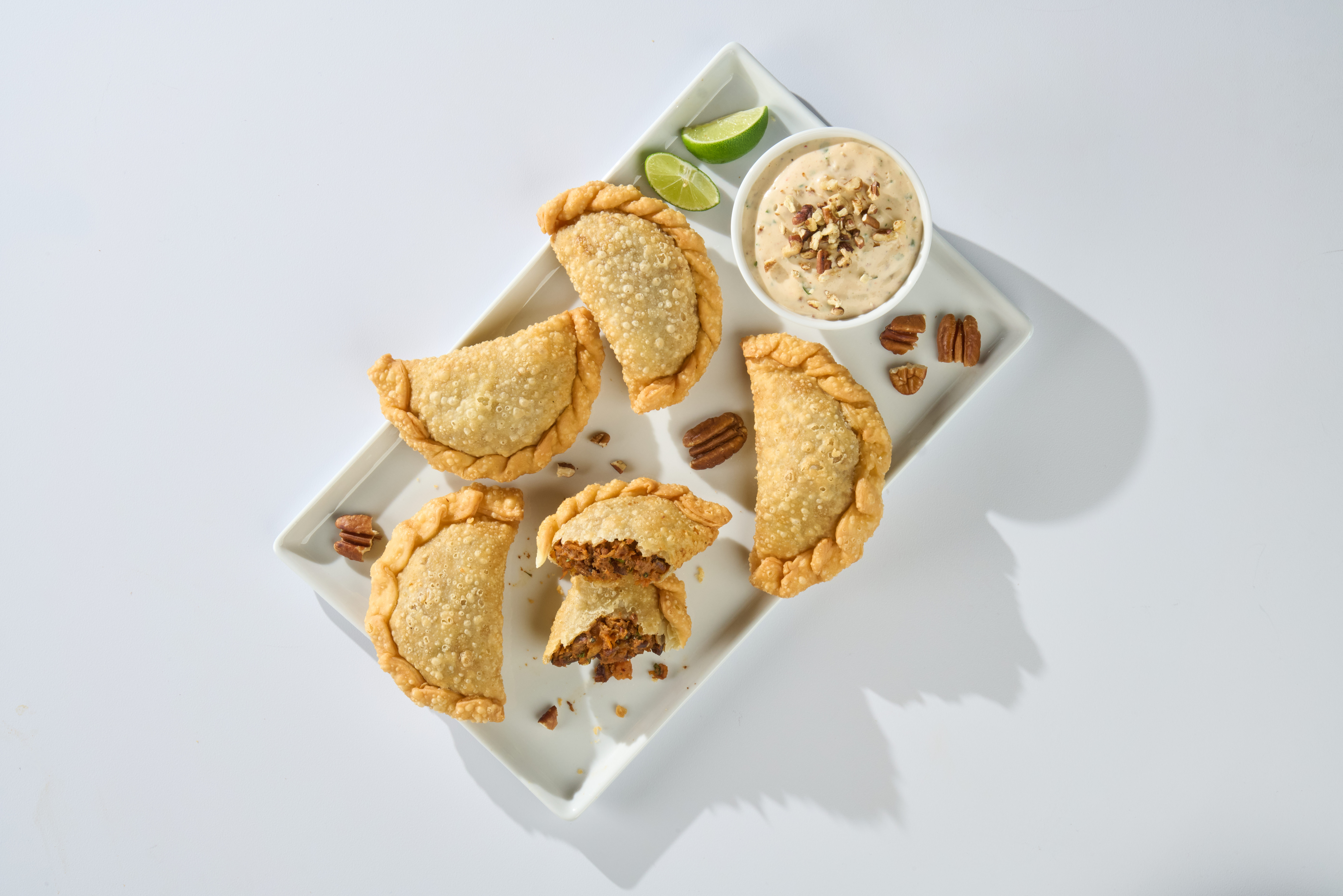 Sweet Potato and Pecan Empanada